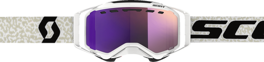 SCOTT Prospect Snow Cross Goggle - White/Black - Enhancer Purple Chrome 272846-1035316
