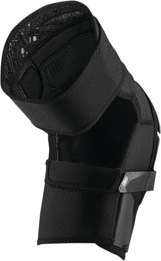 100% Fortis Knee Guards - Black - S/M 70007-00001