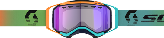 SCOTT Prospect Snow Cross Goggle - Blue/Orange - Light Sensitive Blue Chrome 278603-1454307