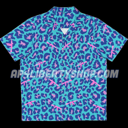 Liberty Retro Electric AK47 Aloha Shirt