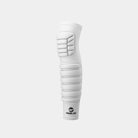 ProSlide EXTRA Padded Compression Shin and Knee Sleeve - White
