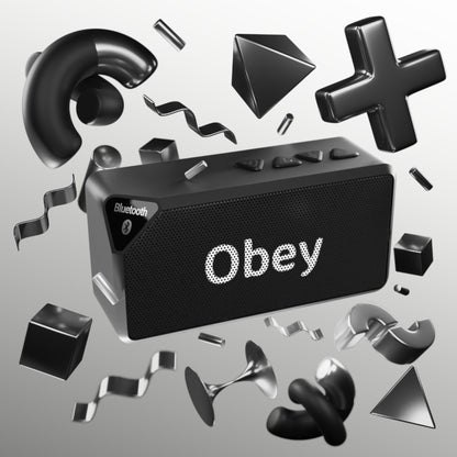 Jabba Bluetooth Speaker -"Obey"