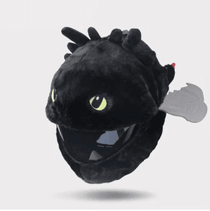 Cartoon Motorcycle Helmet Cover