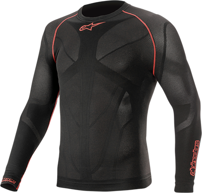 IN STOCK ALPINESTARS Ride Tech v2 Summer Long Sleeve Underwear Top - Black - XS/S 4752521-13-XS/S