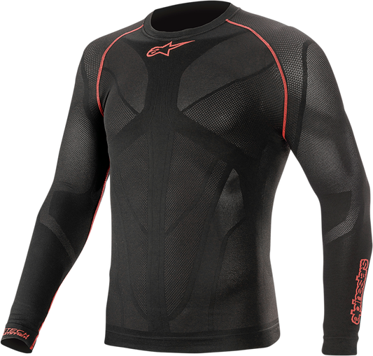IN STOCK ALPINESTARS Ride Tech v2 Summer Long Sleeve Underwear Top - Black - XS/S 4752521-13-XS/S
