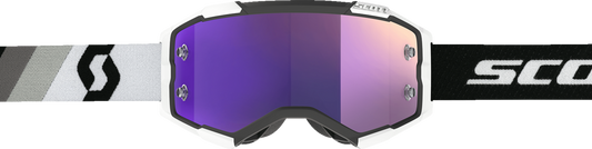 SCOTT Fury Goggle - Premium Black/White - Purple Chrome 272828-7702281
