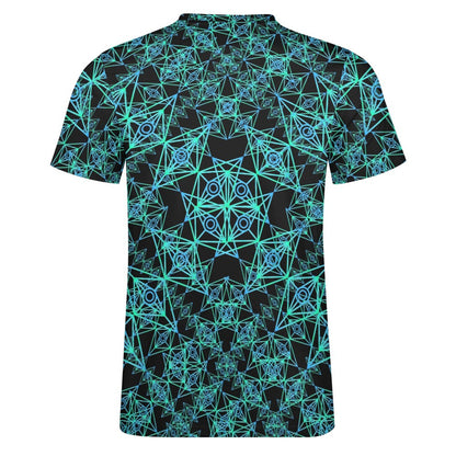 Men's Slander All-Over Fitted Rave Shirt Super Soft Breathable Sweat-Proof Odor-Resistant Music Festival Tee