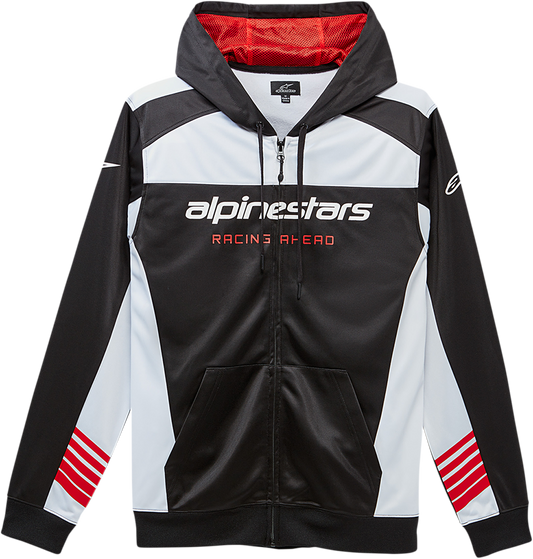 IN STOCK ALPINESTARS Sessions II Hoodie - Black/White - Large 1230531001020L