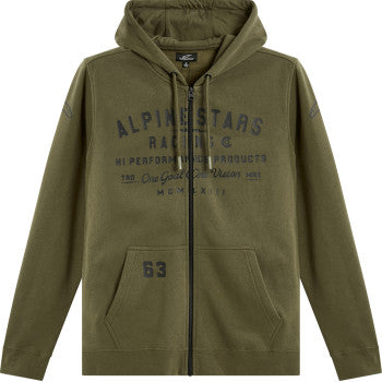 IN STOCK ALPINESTARS Region Hoodie - Military - Large 123353400690L