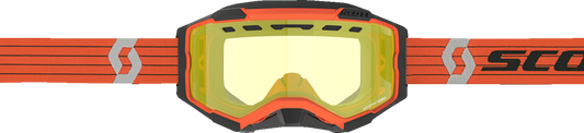 SCOTT Fury Snow Cross Goggle - Orange/Gray - Yellow 278605-1011029