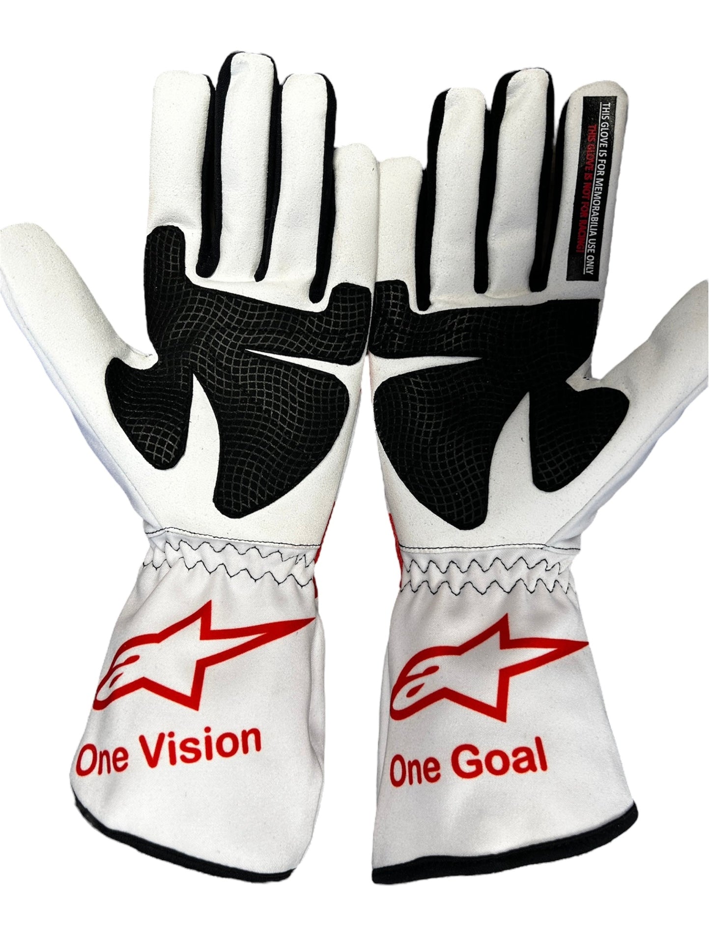 Helio Castroneves Indy 500 2009 Signed Replica Racing Gloves
