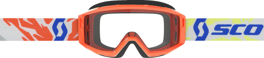 SCOTT Youth Primal Goggles - Orange - Clear 4030260036043