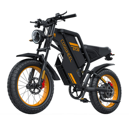 Coswheel Ebike GT20 Adult Electric Motorcycle Mountain Bikes 20Inch 48V Electric bike Fatbike Adult Motorcycles Drit bike