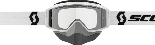 SCOTT Primal Snow Cross Goggle - White - Clear 278606-0002043