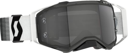 SCOTT Prospect Sand Dust Goggle - Premium Black/White - Light Sensitive Gray 272826-7702327
