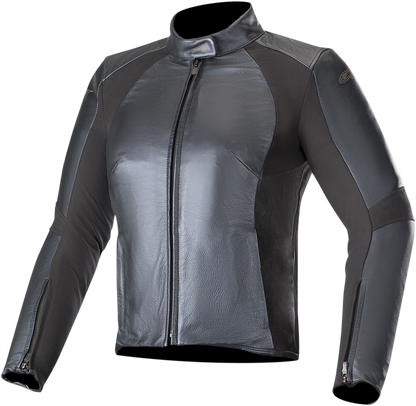 IN STOCK ALPINESTARS Stella Women's Vika v2 Leather Jacket - Blue - US 28 / EU 44 3115519-7180-44