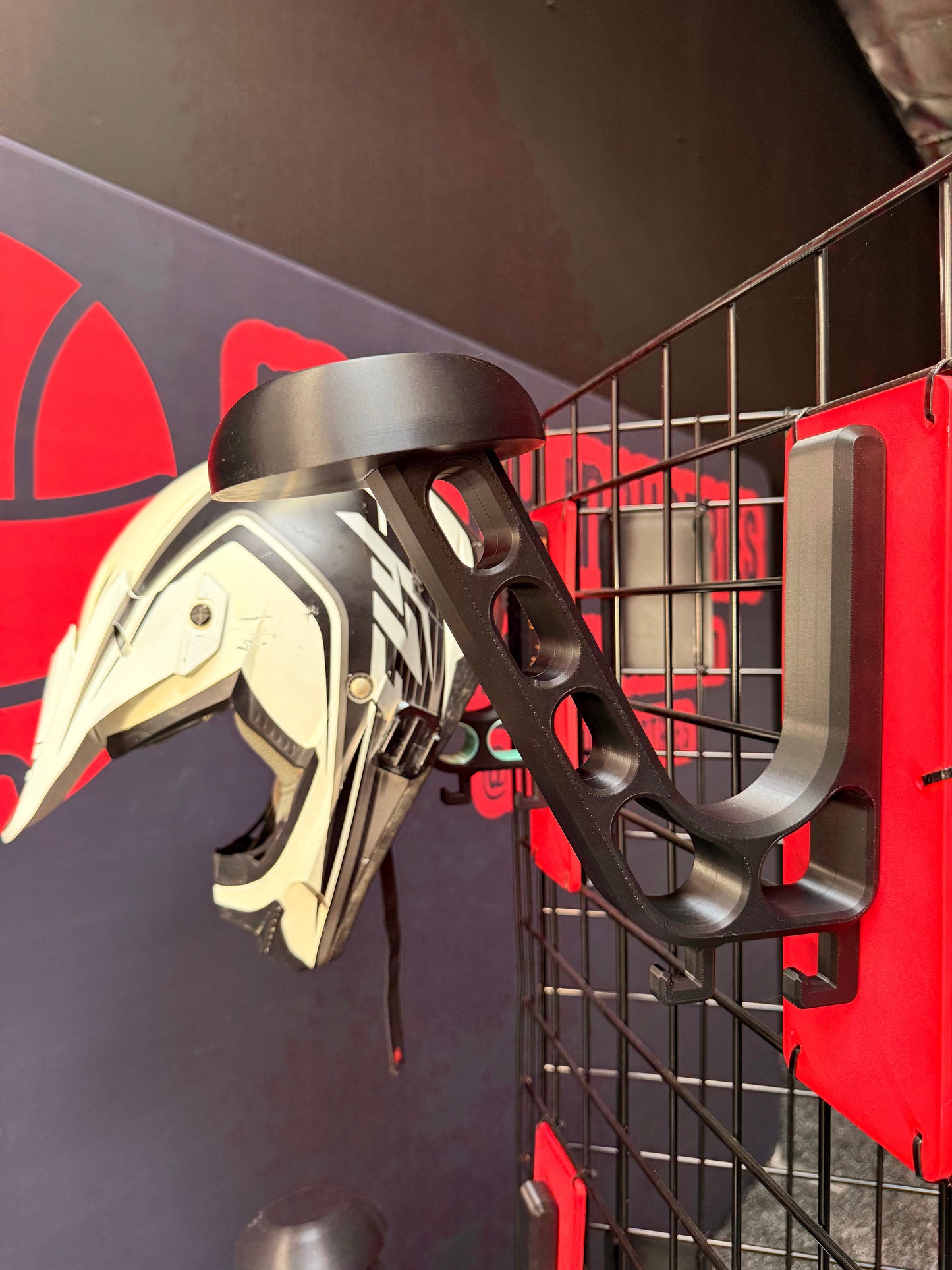 Motorcycle Helmet Wall Mount