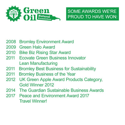 Green Oil - Wet Chain Lube - 100 ml