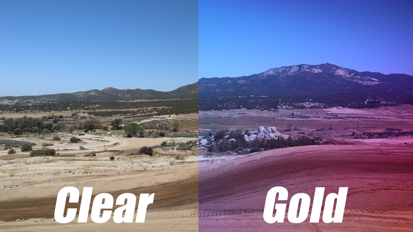 Dual Pane Gold Infinity Lens