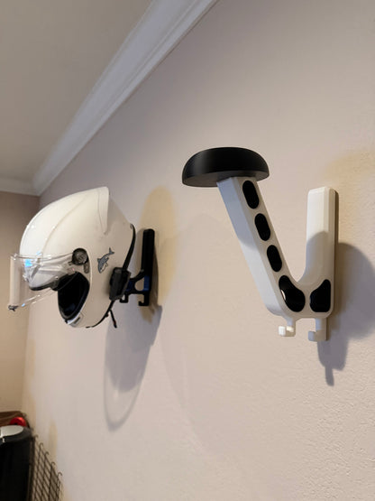 Motorcycle Helmet Wall Mount