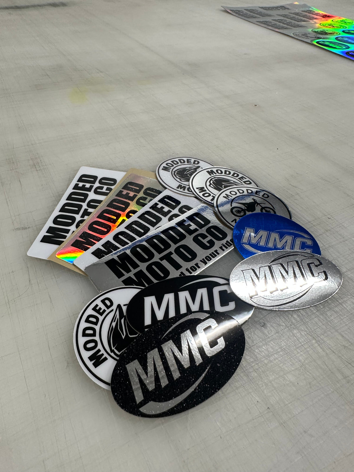 Moroder Sticker Modded Moto Sticker Pack – Electric Takeover