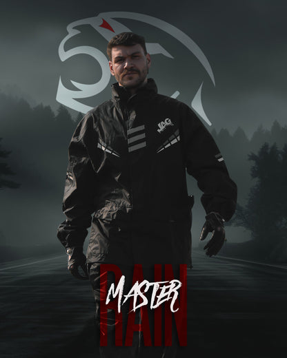 JAG Rainmaster Rain Suit for Men & Women (Black)