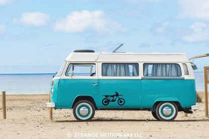 Mountain Dirt Bike Vinyl Decal | 114