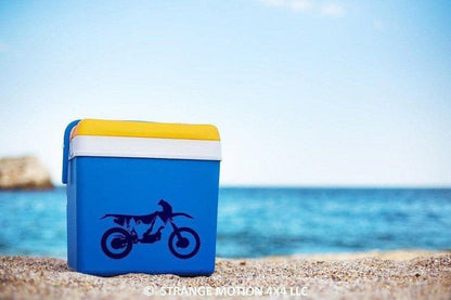 Mountain Dirt Bike Vinyl Decal | 114