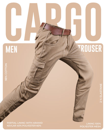 JAG Motorcycle Cargo Pants – Slim Fit Armored Cargo Jeans with CE Approved Armors