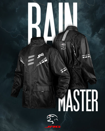 JAG Rainmaster Rain Suit for Men & Women (Black)