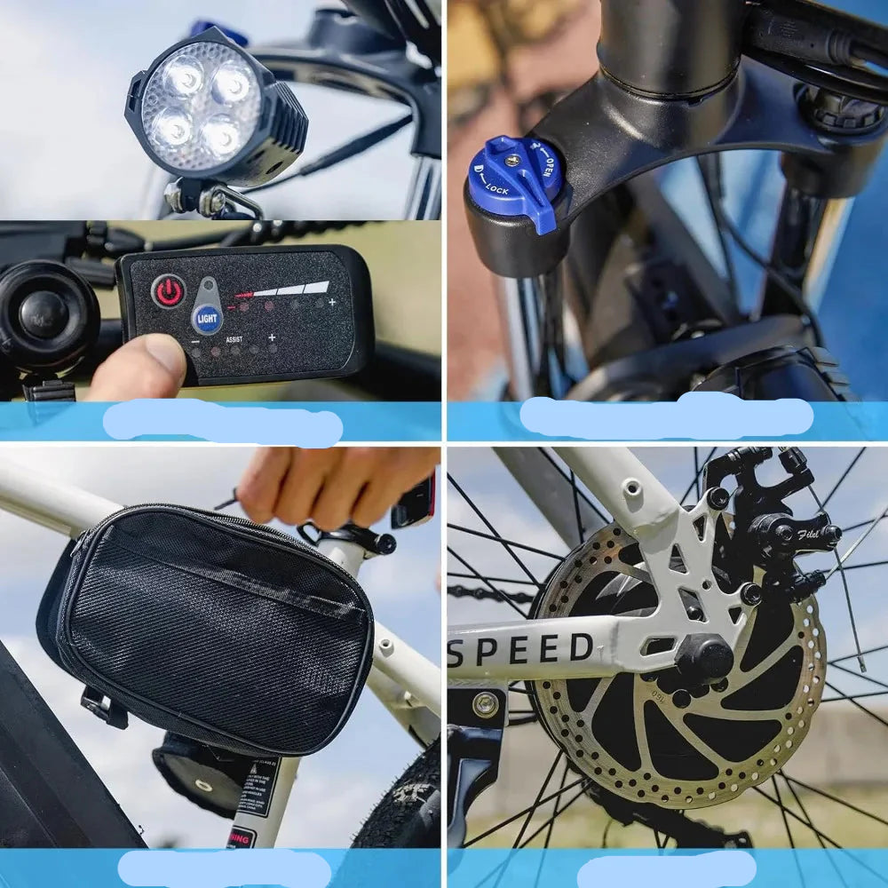 26" Mountain E-Bike  Powerful and Portable