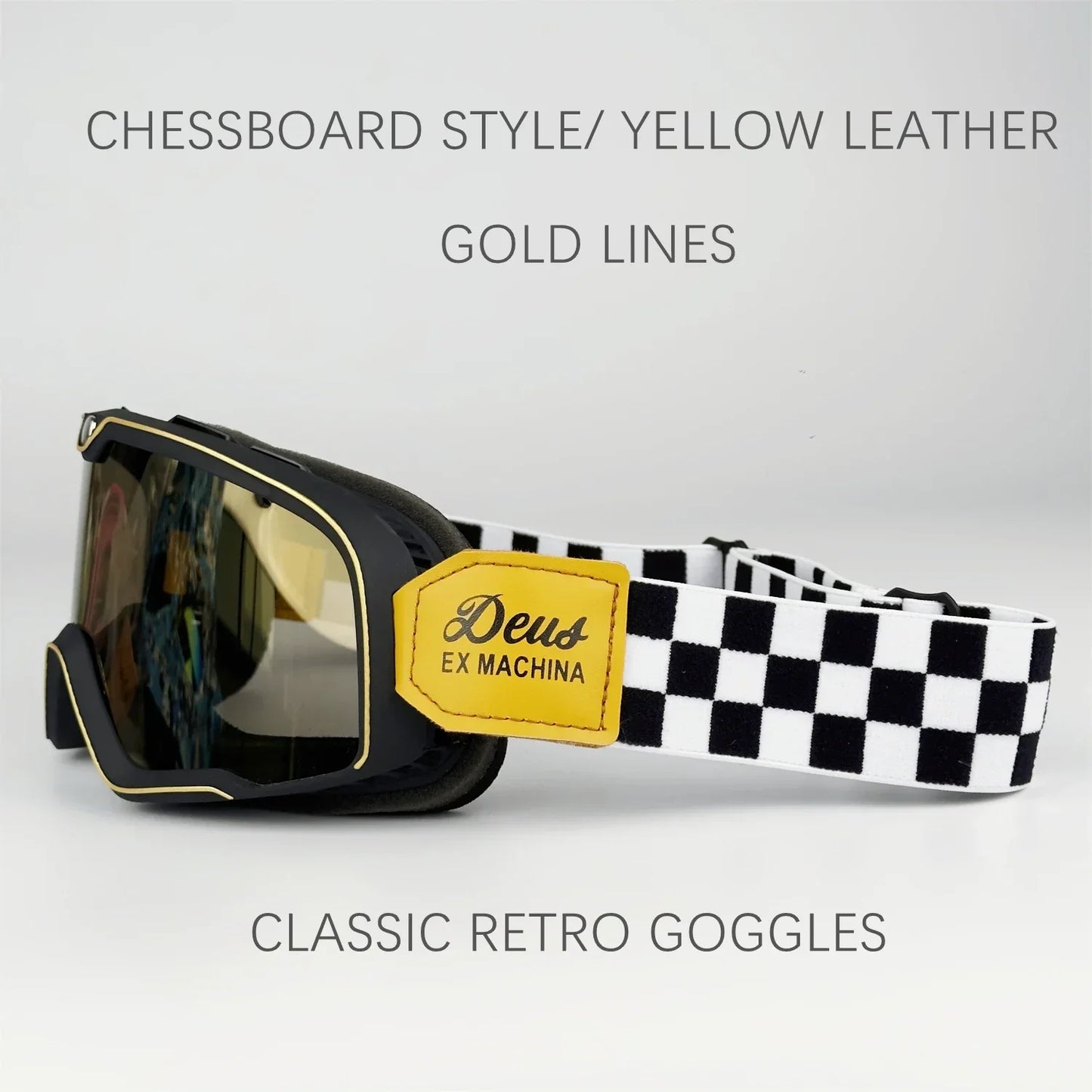 Retro Goggles Motocross