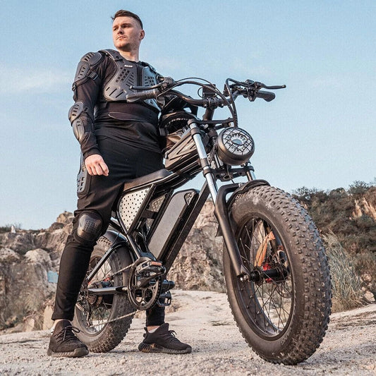 20" Fat Tire Powerful Electric Dirt Bike with Up to 180-Mile Range