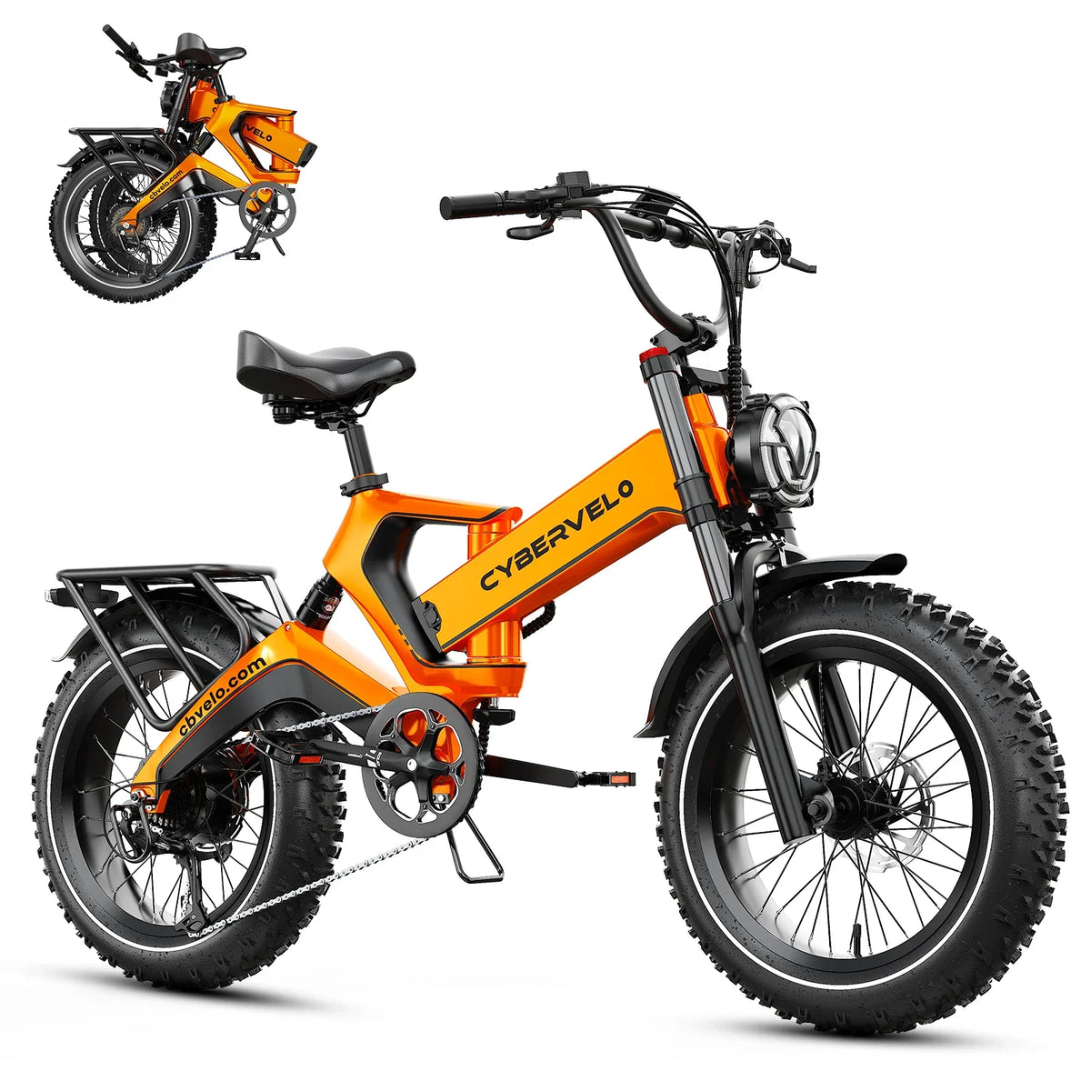 26" Electric Mountain Bike with Removable Battery