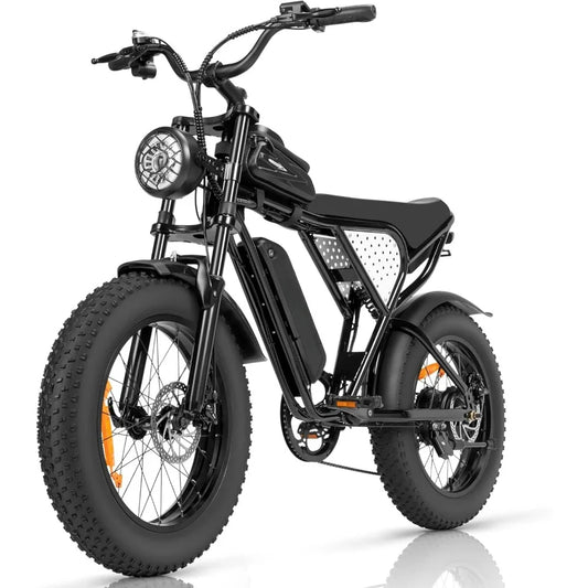 Electric Bike 1000/2000W 25-37MPH Long-Range  Fat Tires