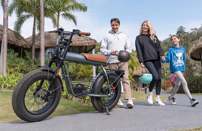 Coswheel Electric Bike CT20 1500W Motorcycle 20Inch Fatbike Ebike Mountain bike 48V 25AH Bikes Adult Electric Bicycle Motocycles