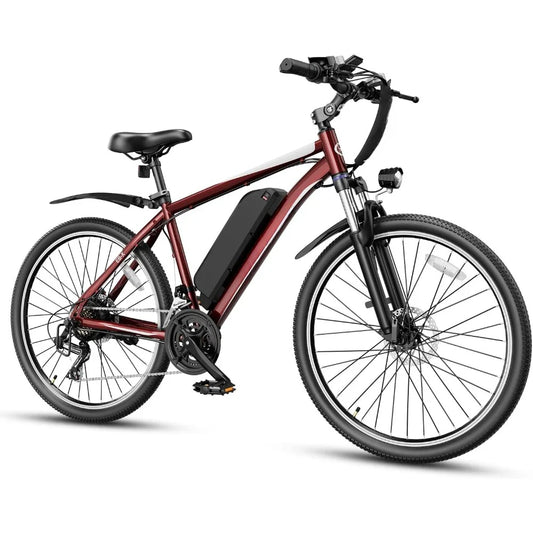 26" Electric Mountain Bike with Removable Battery