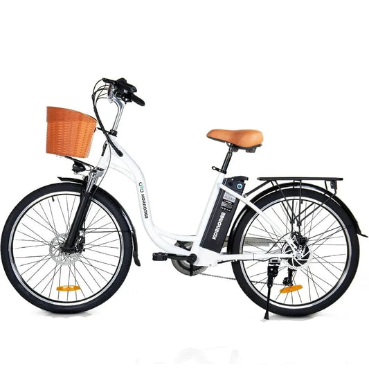 Long-Range 350W Electric Commuter Bike