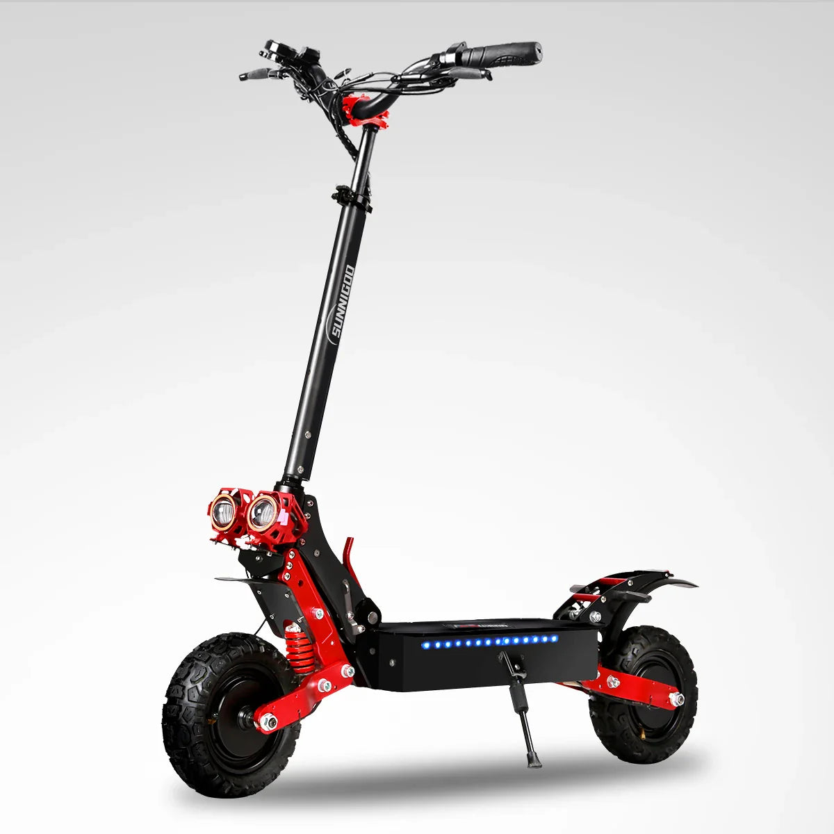 High-Power Electric Scooter Dual Motors 31-37 Mile Range Foldable Design