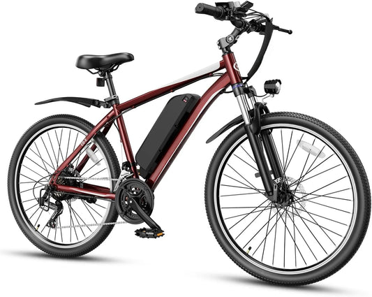 26" Electric Mountain Bike with Removable Battery