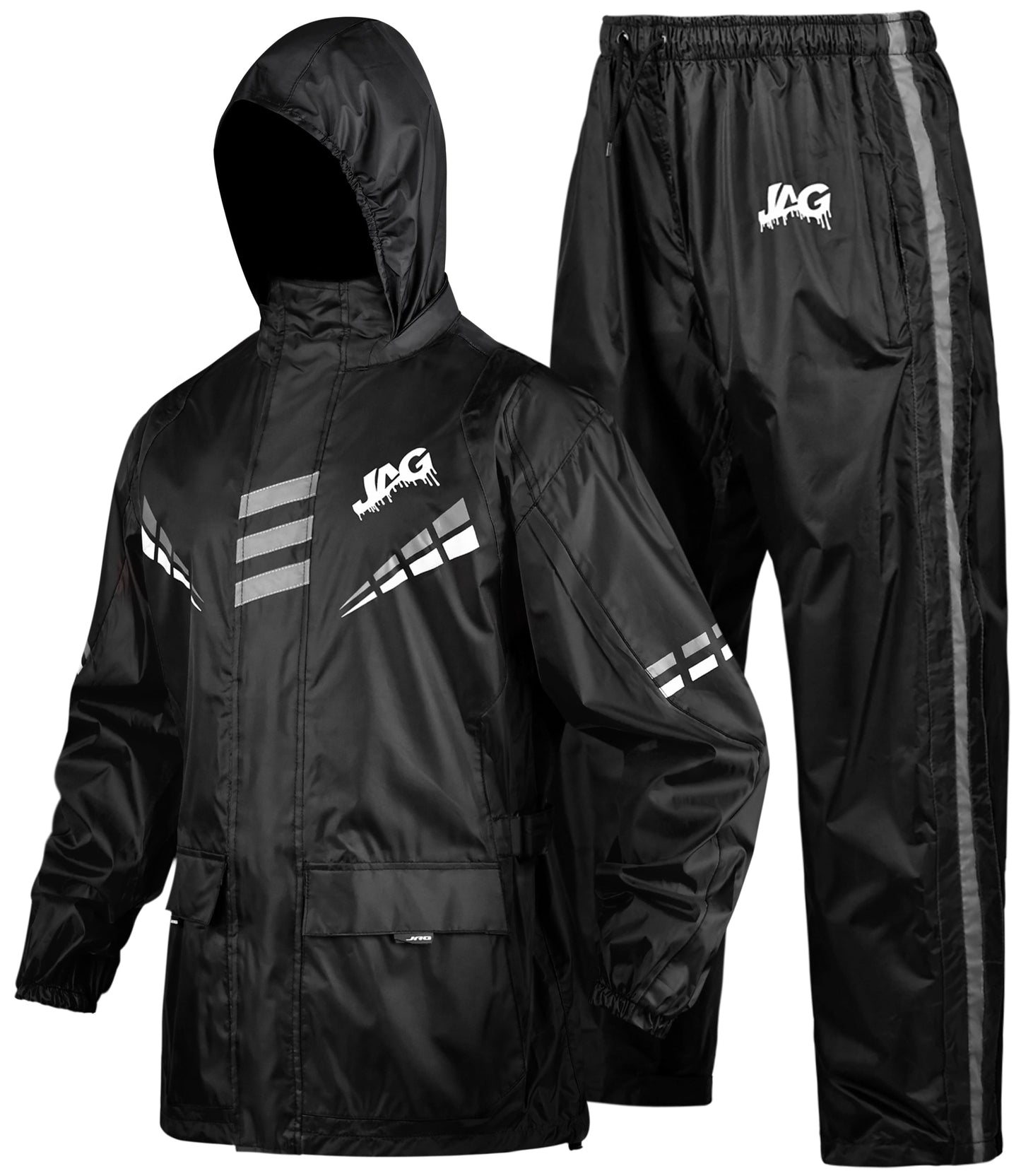 JAG Rainmaster Rain Suit for Men & Women (Black)