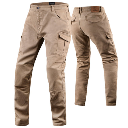 JAG Motorcycle Cargo Pants – Slim Fit Armored Cargo Jeans with CE Approved Armors