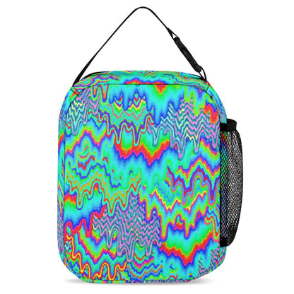 Psychedelic Backpack with Free Lunchbox and Travel Bag Included