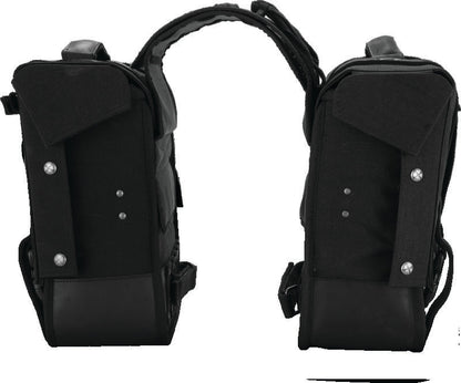 Burly Brand Throw Over Saddlebag - Black B15-1002B