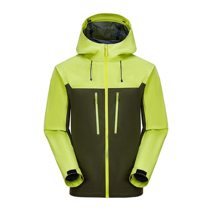 Men's And Women's Same Hard Shell Waterproof Single Layer Jacket Hiking