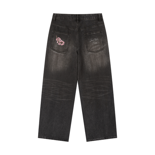 Inevitable Times Baggy Denim Jeans