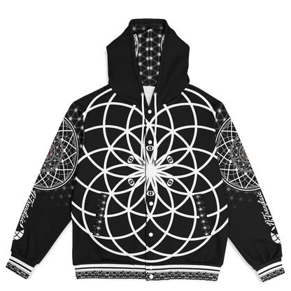 Mystic Eyes Sacred Geometry Jacket | Bold & Timeless