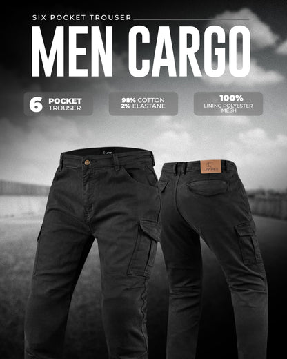 JAG Motorcycle Cargo Pants – Slim Fit Armored Cargo Jeans with CE Approved Armors