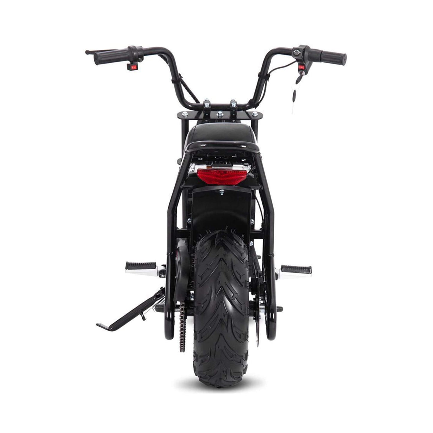 MotoTec 1000W 48V/12AH Electric Powered Mini Bike, Black (SAK17859)