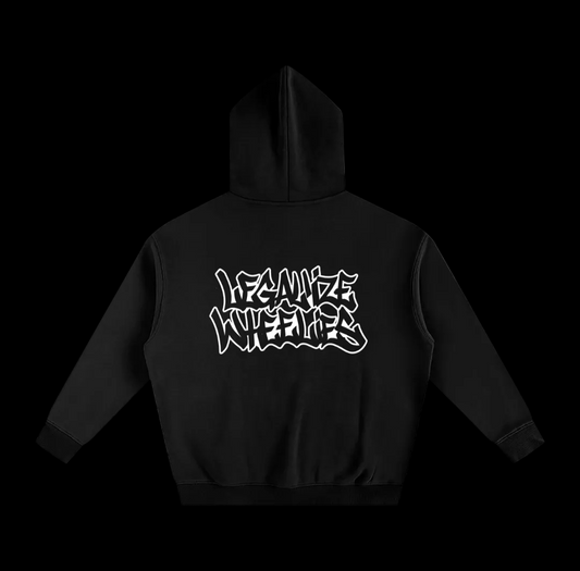 Oversized "Legalize Wheelies" V1 Hoodie